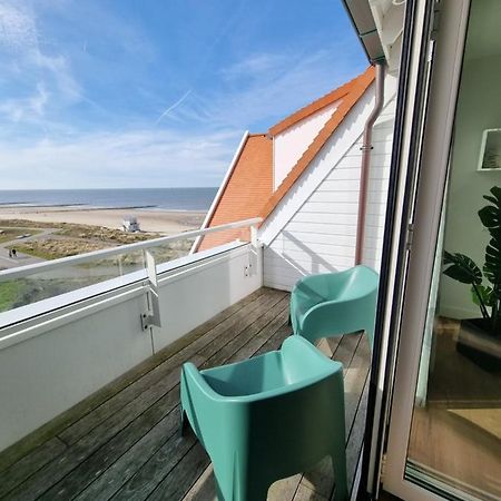 Penthouse Windkracht 10 Aan Het Strand Van Cadzand Bagian luar foto
