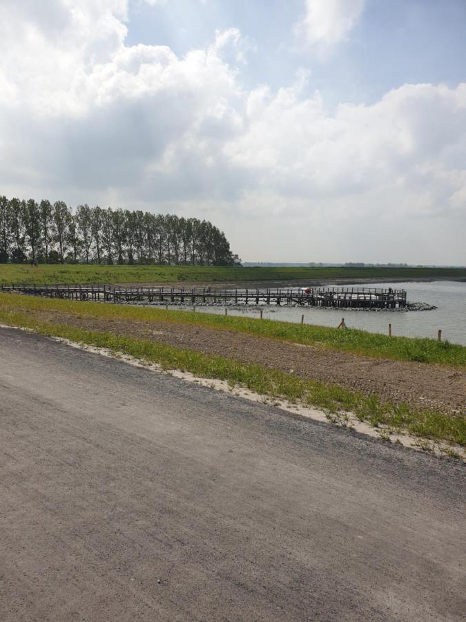 Penthouse Windkracht 10 Aan Het Strand Van Cadzand Bagian luar foto