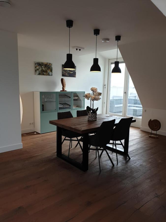 Penthouse Windkracht 10 Aan Het Strand Van Cadzand Bagian luar foto