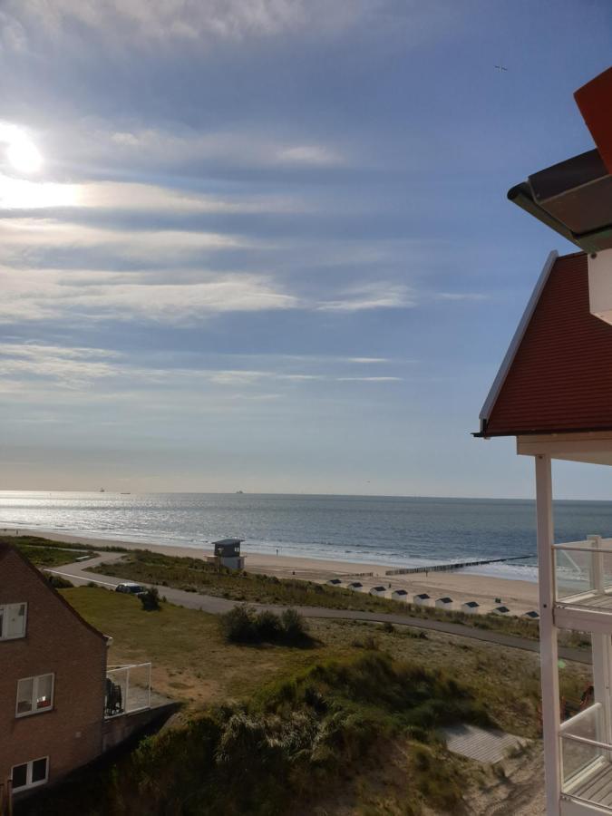 Penthouse Windkracht 10 Aan Het Strand Van Cadzand Bagian luar foto