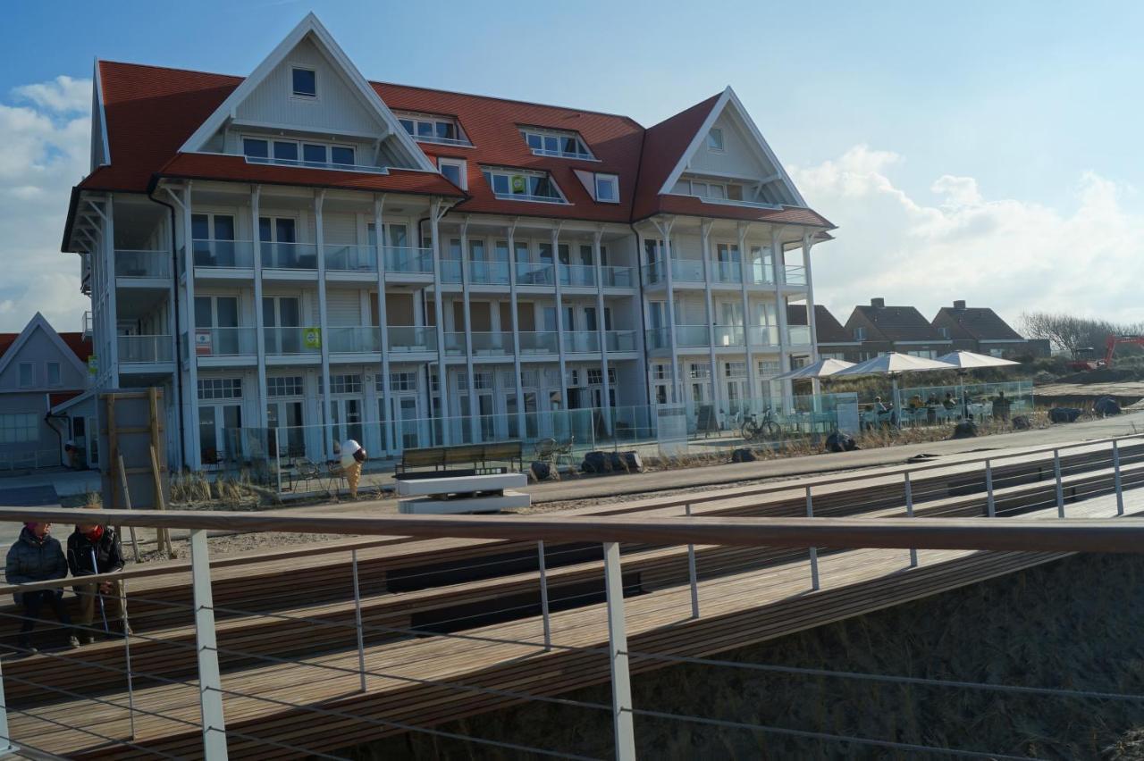 Penthouse Windkracht 10 Aan Het Strand Van Cadzand Bagian luar foto